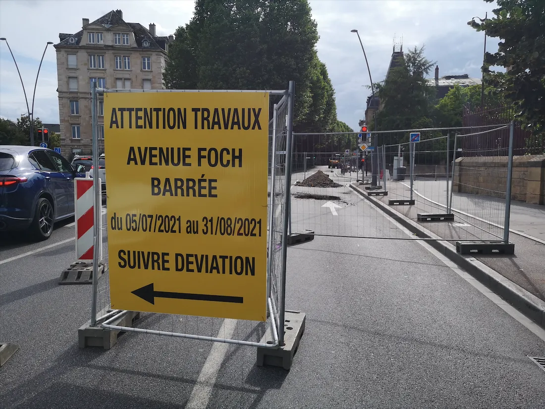 Metz : Des travaux sur deux axes importants de la ville